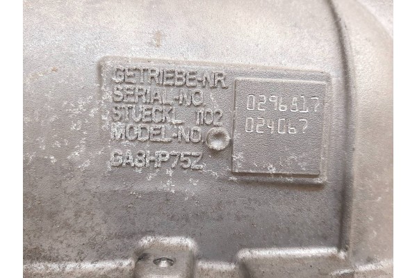Gearbox Automatic BMW 7 G11 G12 750iX GA8HP75X Transmission type automatic