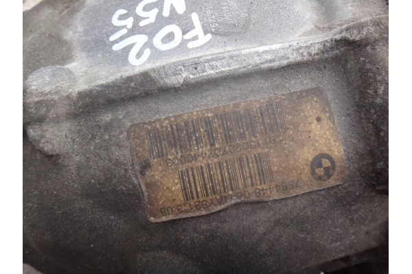 DEFERENTIAL REAR BRIDGE BMW F11 F10 F07 F02 F01 N47 N55 3 08 7584448 Catalog number of the part 7584448