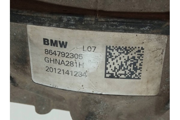 DIFFERENTIAL BRIDGE REAR 2 0 D 190 HP 2 81 8647923 Bmw Series 3 VII G20 G21 Catalog number of the part 8647923 5907911372576