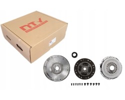 CLUTCH SET WITH SINGLE MASS WHEEL VW AUDI SKODA ENG
