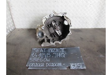 GEARBOX JHQ SEAT IBIZA III 02 08R 1 4B 16V