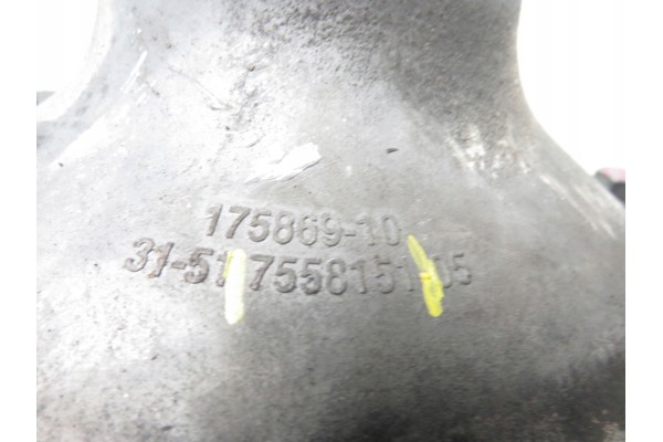 FRONT DIFFERENTIAL BMW F10 530 d xDrive 7558151 Catalog number of the part 7558151