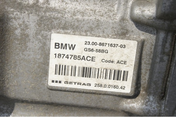 Transmission ACE 1 5 BMW X1 F48 Catalog number of the part 8671637 ACE