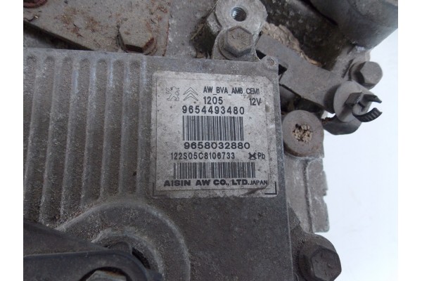 GEARBOX 20GH07 AUTOMATIC PEUGEOT 407 3 0 V6 Car type passenger cars