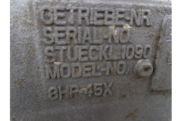 automatic transmission bmw x3 f25 2 0d N47 8HP 45X Catalog number of the part 8HP 45X