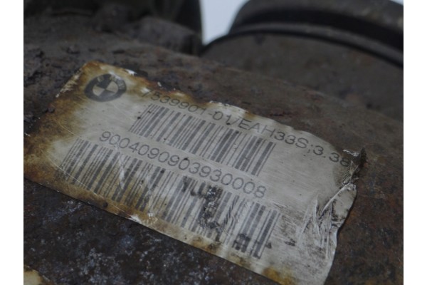 DIFFERENTIAL BRIDGE BMW E60 E61 N62B44A 7539901 3 38 Catalog number of the part 7539901