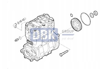 AIR COMPRESSOR IVECO STRALIS 5802885657 Car type buses trucks