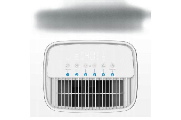 Deshumidificador Midea 12L para 35m², Silencioso, con App y Depósito