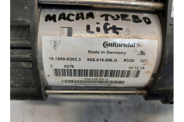 Porsche Macan Turbo II LIFT pump suspension compressor oryg 95b616006 Catalog number of the part 95b616006g jlk01