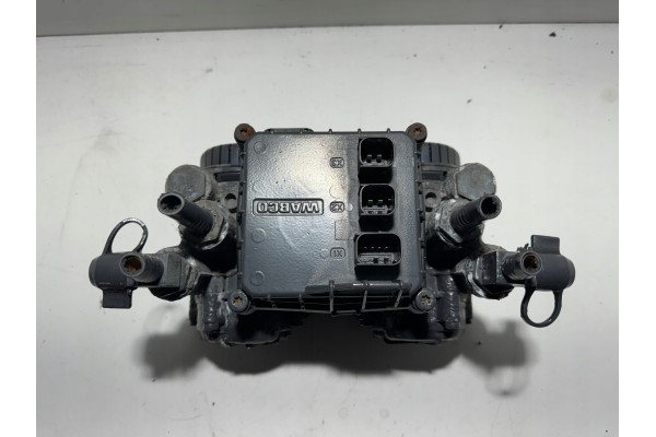EBS ABS modulator valve Mercedes Actros Atego III E6 A0004296424 Catalog number of the part Zawor modulator EBS ABS Mercedes Act