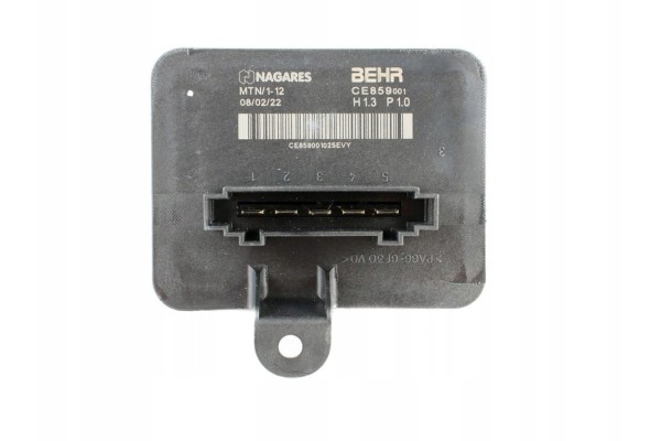 RESISTOR BLOWER AIR SUPPLY RESISTOR C4 CACTUS PEUGEOT 308 II 1610497380 OE Car type passenger cars