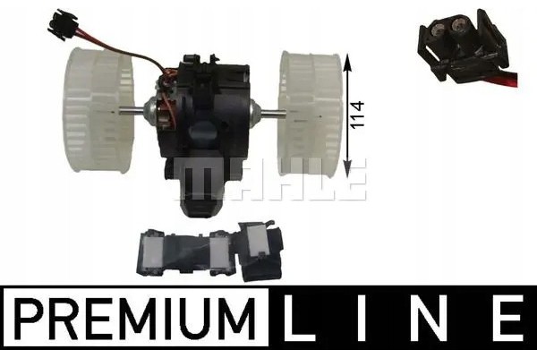 BLOWER AIR SUPPLY FAN AB 133 000P MAHLE Product weight with unit packaging 4 kg