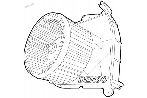 DEA21006 Blower Air supply fan DENSO CITROEN C8 PEUGEOT 807 Packaging status original