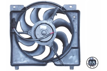 BMW X3 04 FAN WITH HOUSING SUPPORT Part manufacturer Polcar