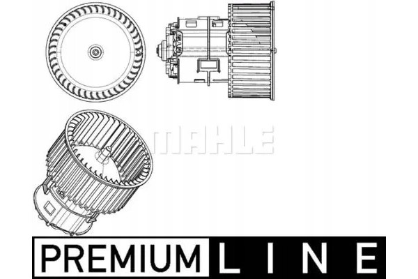BLOWER AIR SUPPLY FAN AB 182 000P MAHLE Packaging status original