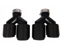 CARBON SILENCER TIP SET 4x fi 102mm M768 mounting 70mm LEFT RIGHT Catalog number of the part TL769G