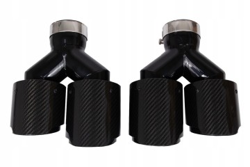 CARBON SILENCER TIP SET 4x fi 102mm M768 mounting 70mm LEFT RIGHT Catalog number of the part TL769G