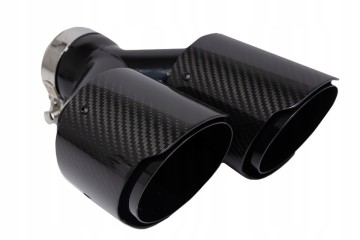 CARBON SILENCER TIP SET 4x fi 102mm M768 mounting 70mm LEFT RIGHT Part manufacturer Wobo