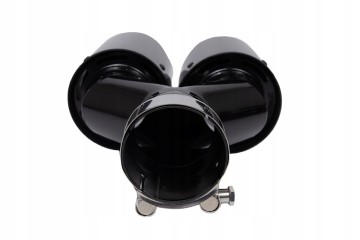 CARBON SILENCER TIP SET 4x fi 102mm M768 mounting 70mm LEFT RIGHT Customs tariff code 87089299