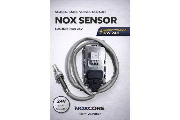 NOX NOXCORE SCANIA EURO6 24V OEM 2659849 SNS3040 Sensor