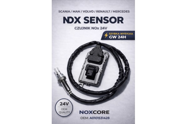 NOX NOXCORE MERCEDES EURO6 24V OEM A0101531428 5WK97329A Sensor