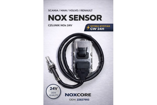 NOX NOXCORE sensor VOLVO EURO6 24V OEM 22827993 5WK97371