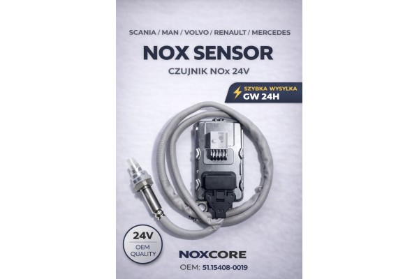 NOX NOXCORE MAN EURO6 24V OEM 51 15408 0019 5WK96790B Sensor