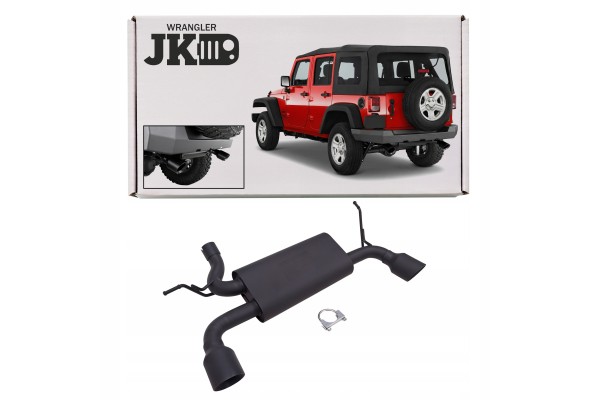 JEEP WRANGLER JK 2007 2018 DOUBLE STEEL TUNING EXHAUST