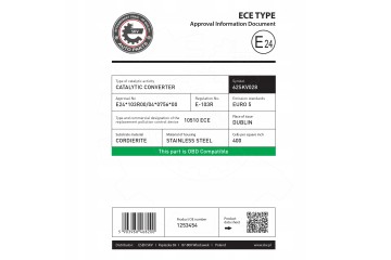 Catalyst FORD C max Focus II VOLVO C30 S40 II V50 1253454 Catalog number of substitutes KAMOKA 8015068