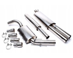 SPORT EXHAUST CAT BACK VW GOLF II MK2 TYPE 19E TA