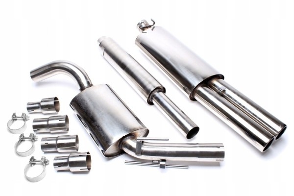 SPORT EXHAUST CAT BACK VW GOLF II MK2 TYPE 19E TA