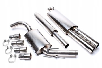 SPORT EXHAUST CAT BACK VW GOLF II MK2 TYPE 19E TA