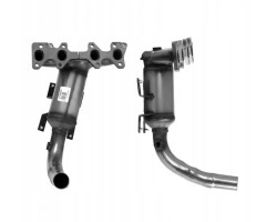 CATALYTIC CONVERTER WITH EXHAUST MANIFOLD BM91569H