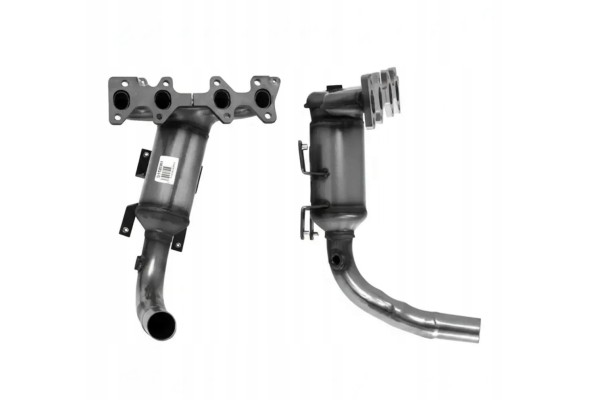 CATALYTIC CONVERTER WITH EXHAUST MANIFOLD BM91569H