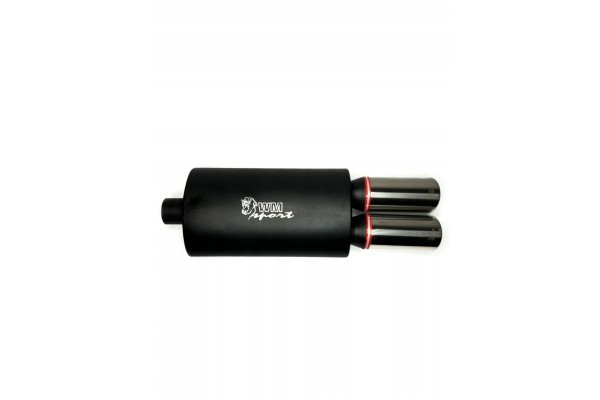 End Silencer Mugen Bass Universal WM Sport 93847 2x80 input 58 Part manufacturer WM Sport