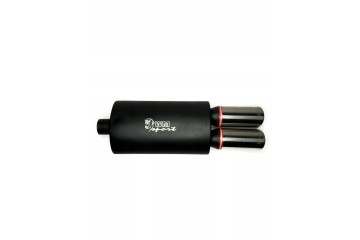 End Silencer Mugen Bass Universal WM Sport 93847 2x80 input 58 Part manufacturer WM Sport