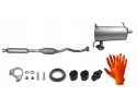 MITSUBISHI OUTLANDER II 2 4 16V 4x4 125kW 2007 2012 CENTER END SILENCER