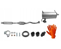 MITSUBISHI OUTLANDER II 2 4 16V 4x4 125kW 2007 2012 CENTER END SILENCER