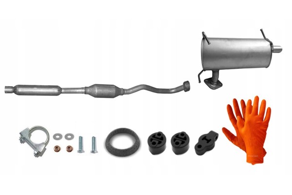 MITSUBISHI OUTLANDER II 2 4 16V 4x4 125kW 2007 2012 CENTER END SILENCER
