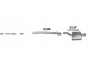 Final silencer BMW 5 E60 E61 525d 530d EAN GTIN 5904157302312
