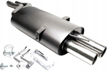 Sportovni tlumic vyfuku 2x76mm TA Technix EVOE466E276