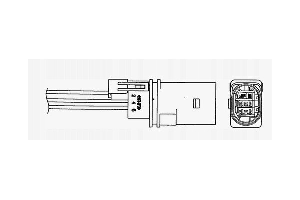LAMBDA PROBE NGK FOR AUDI A4 B7 3 2 FSI B8 Part manufacturer NGK