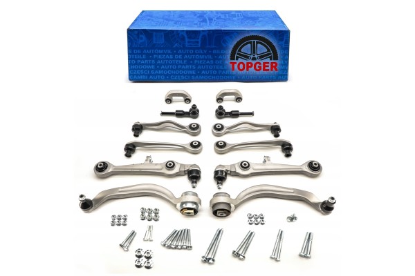 SET OF CONTROL ARMS FRONT AUDI A4 B5 SKODA SUPERB VOLKSWAGEN PASSAT B5 SET