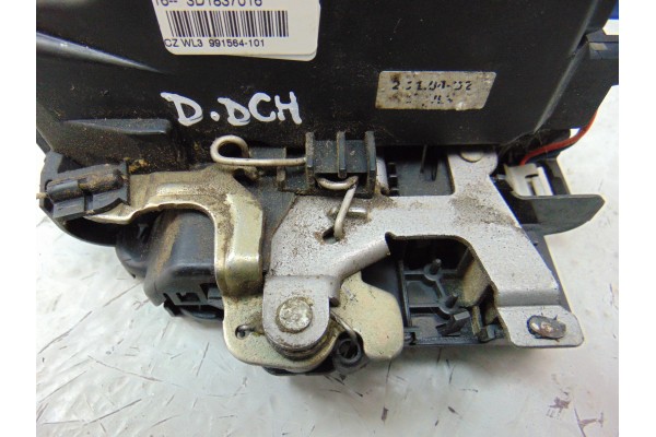 3D1837016 CERRADURA PUERTA DELANTERA DERECHA VOLKSWAGEN TOUAREG (7LA)