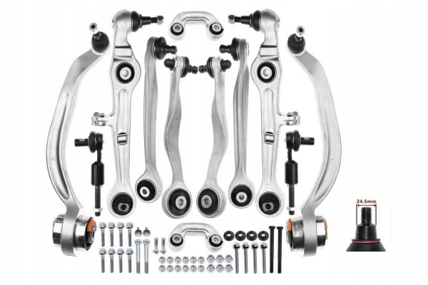 SET OF CONTROL ARMS FRONT AUDI A4 B5 A6 C5 PASSAT B5 CONTROL ARM
