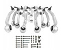 SET OF CONTROL ARMS SET AUDI A6 C6 4F2 4F5 2004 2011 PETER STEINER SCREWS