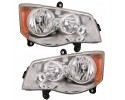 Headlight Lamp Front Chrysler Town Country Dodge Caravan Voyager Usa set