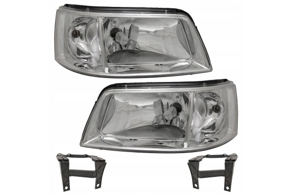 Headlight Lamp Front VW Transporter T5 7h Multivan 2003 2009 sets