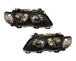 SET OF HEADLIGHTS BMW 3 E46 2001 2005 SDN STATION WAGON NEW