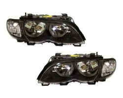 Juego de Faros Delanteros BMW 3 E46 2001-2005 Sedán y Wagon